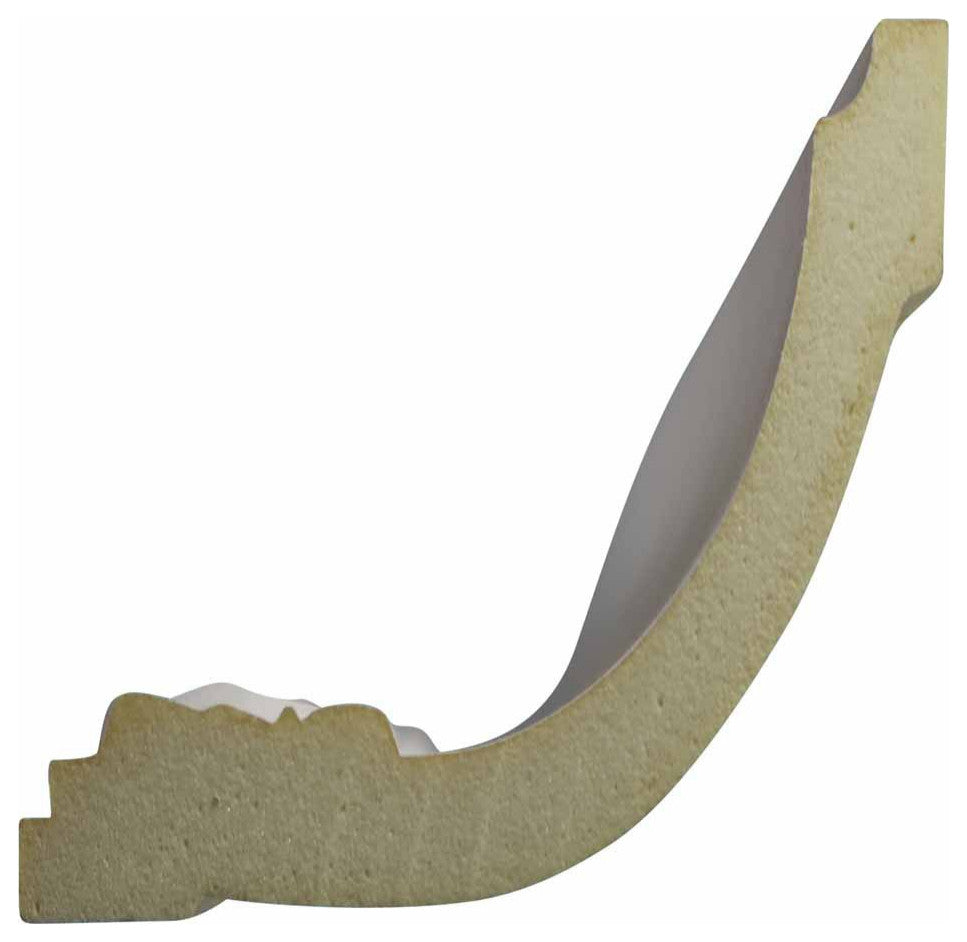 Cornice White Urethane Daria Ornate Design 12 Pieces Totaling 1128" Length