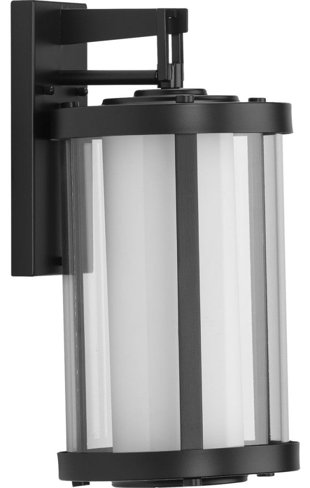 Irondale Collection Black 1-Light Medium Wall Lantern