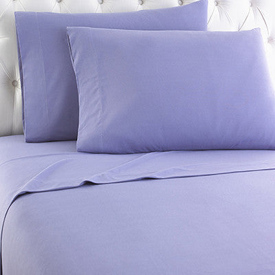 Micro Flannel Sheet Set, Amethyst, Full