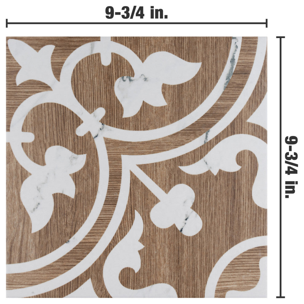 Llama Arte Loire Verso Noce Porcelain Floor and Wall Tile
