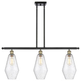 Cindyrella 3-Light Island Light 516-3I-BAB-G654-7, Black Antique Brass