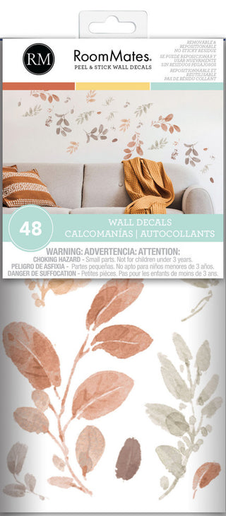 Lisa Audit Autumn Dancing Leaves Peel & Stick Wall Decals