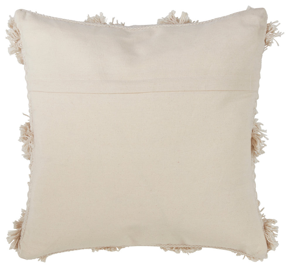 Moroccan Tufted Down Filled Throw Pillow
