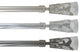 Extendable Curtain Rod Set 53 to 82 L -Diam