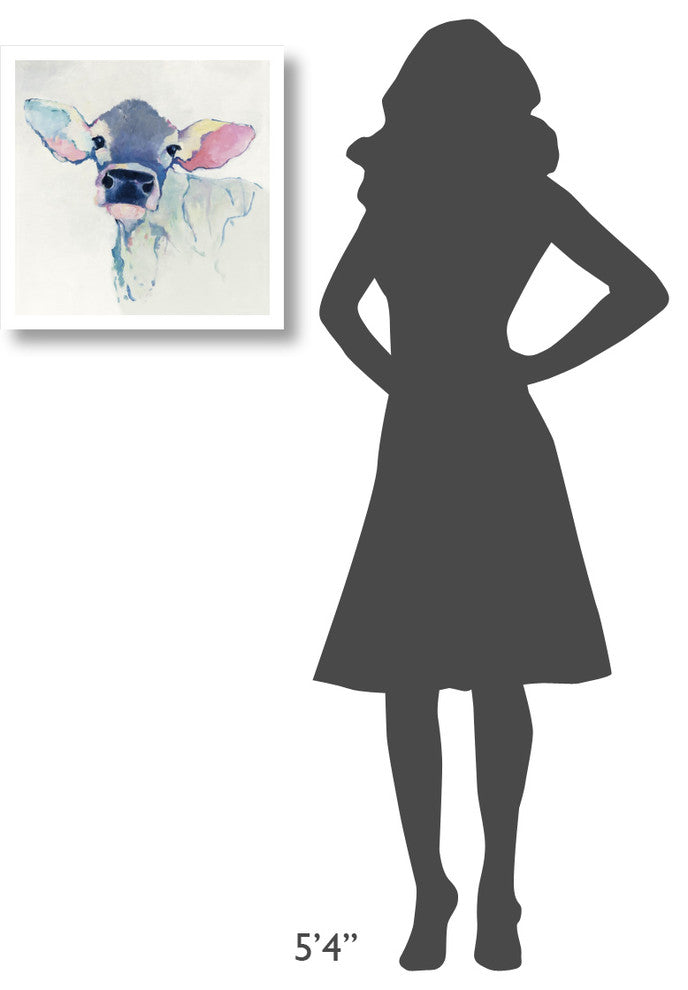 "Bessie with Color" Digital Paper Print by Avery Tillmon, 20"x20"