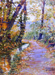 Egon Schiele A Winding Brook, 21"x28" Wall Decal Print