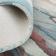Weave & Wander Nakita Rug, Crystal Teal/Red/Tan, 8ft x 10ft Rug