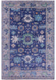 Turkish Oushak Hand-Knotted Wool Rug 6' 3" X 9' 3" - Q15702
