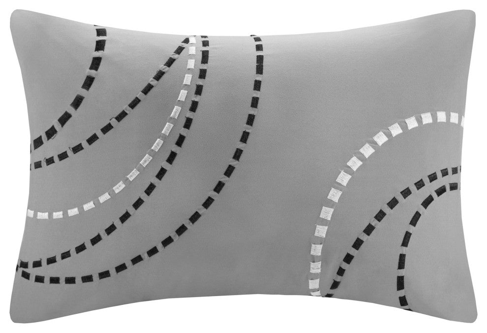 Madison Park Microfiber Printed 7-Piece Comforter Set, King