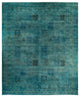 Fine Vibrance, One-of-a-Kind Handmade Area Rug Light Blue, 14'4"x12'4"