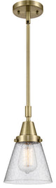 Innovations Lighting 447-1S-AB-G64 Small Cone 1 Light 6" Mini Pendant