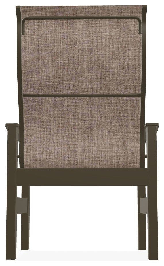Leeward Sling Outdoor Armchair, Augustine Fennel/Beachwood