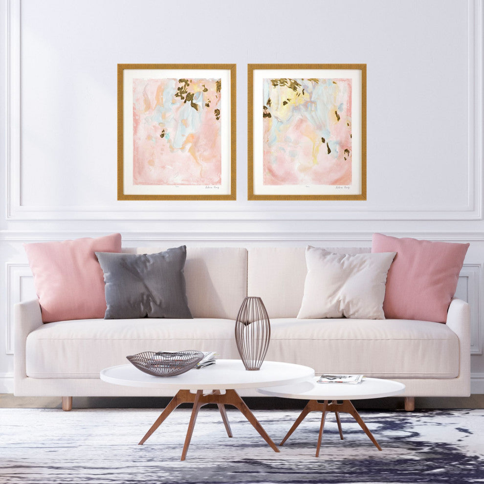 Gold Planet II Artwork, 2-Piece Set