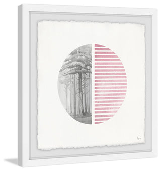 "Division" Framed Painting Print, 32"x32"