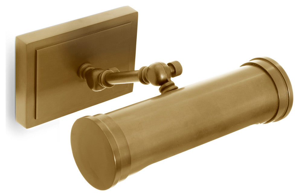 Tate Picture Light Small, Natural Brass