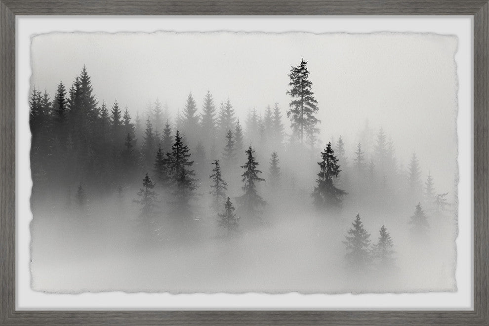 "The Trees Are Calling" Framed Painting Print, 12x8