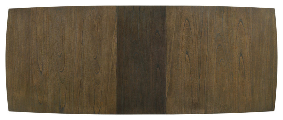 Bistro Walnut 88"W Rectangle Dining Table With Extension Leaf