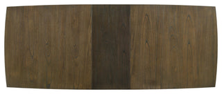 Bistro Walnut 88"W Rectangle Dining Table With Extension Leaf