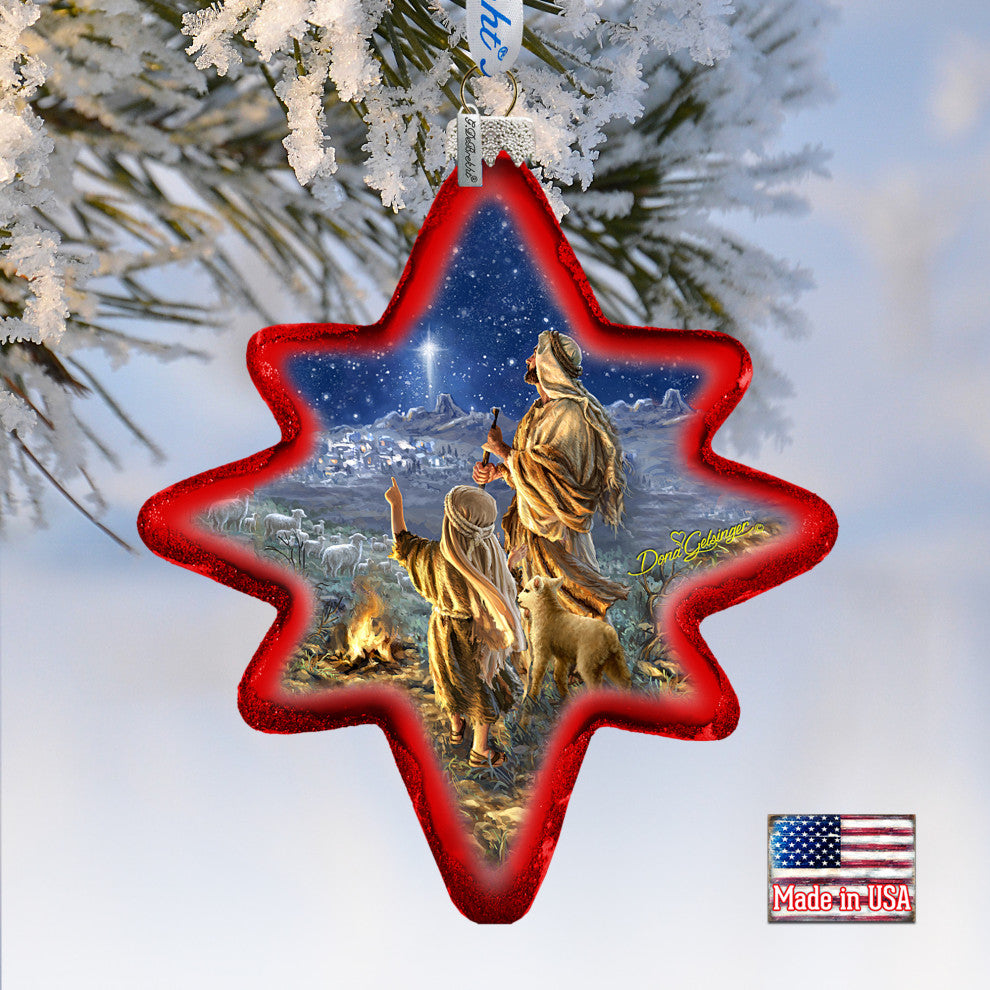 Guiding Light Glass Ornament