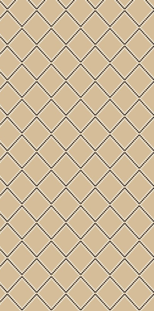 Diamond Dots Decorative Holiday Geometric Print Bath Towel, Taupe