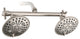 With built-in valve, high-pressure 6-speed dual shower head design , Brushed Nickel