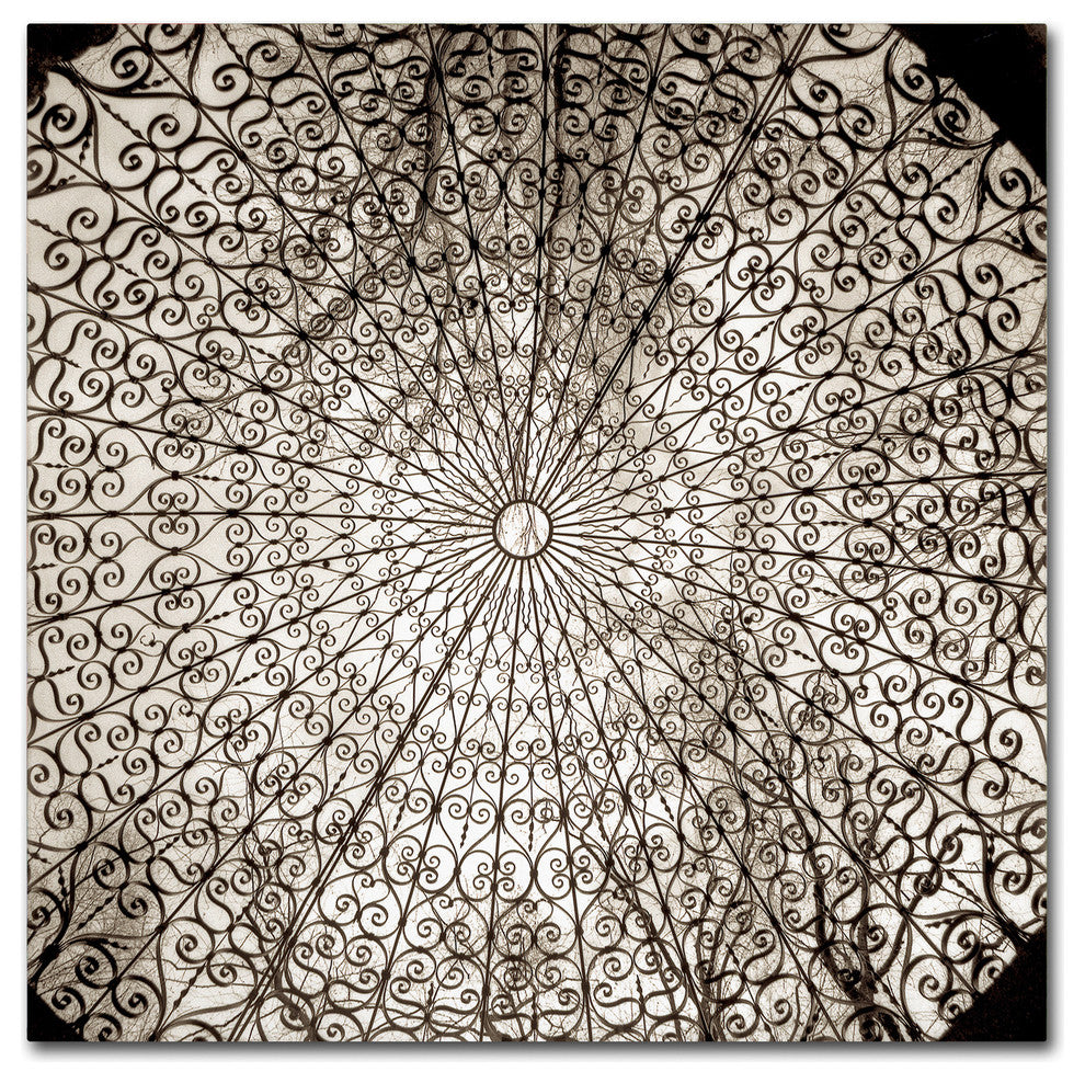 Alan Blaustein ''Gazebo I'' Canvas Art, 14x14