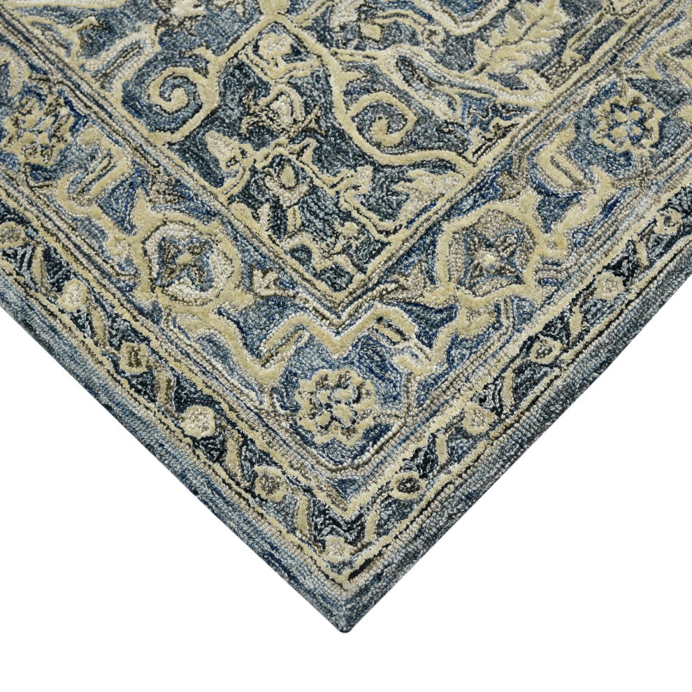 Vestige Nucia Area Rug, Blue, 9' x 13', Oriental