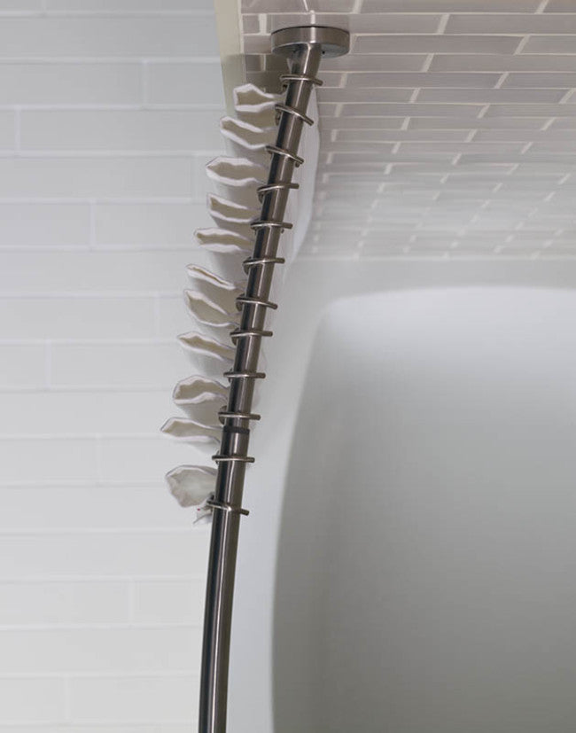 Kohler K-9351 Expanse 60" - 72" Adjustable Curved Shower Rod - Matte Black