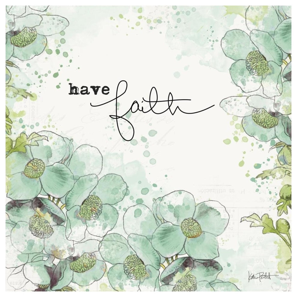 "Dream and Faith II" Digital Paper Print by Katie Pertiet, 38"x38"