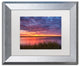 Michael Blanchette Photography 'Drama at the Marsh' Matted Framed Art, 14x11