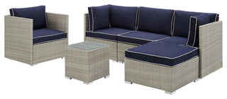 Repose 6 Piece Outdoor Patio Sectional Set by Modway