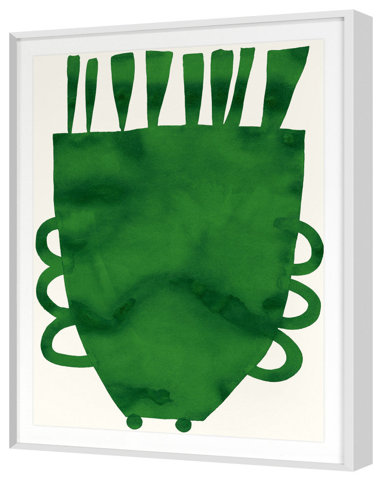 Many A Mohawk Fine Art Print, White, 30"x24"