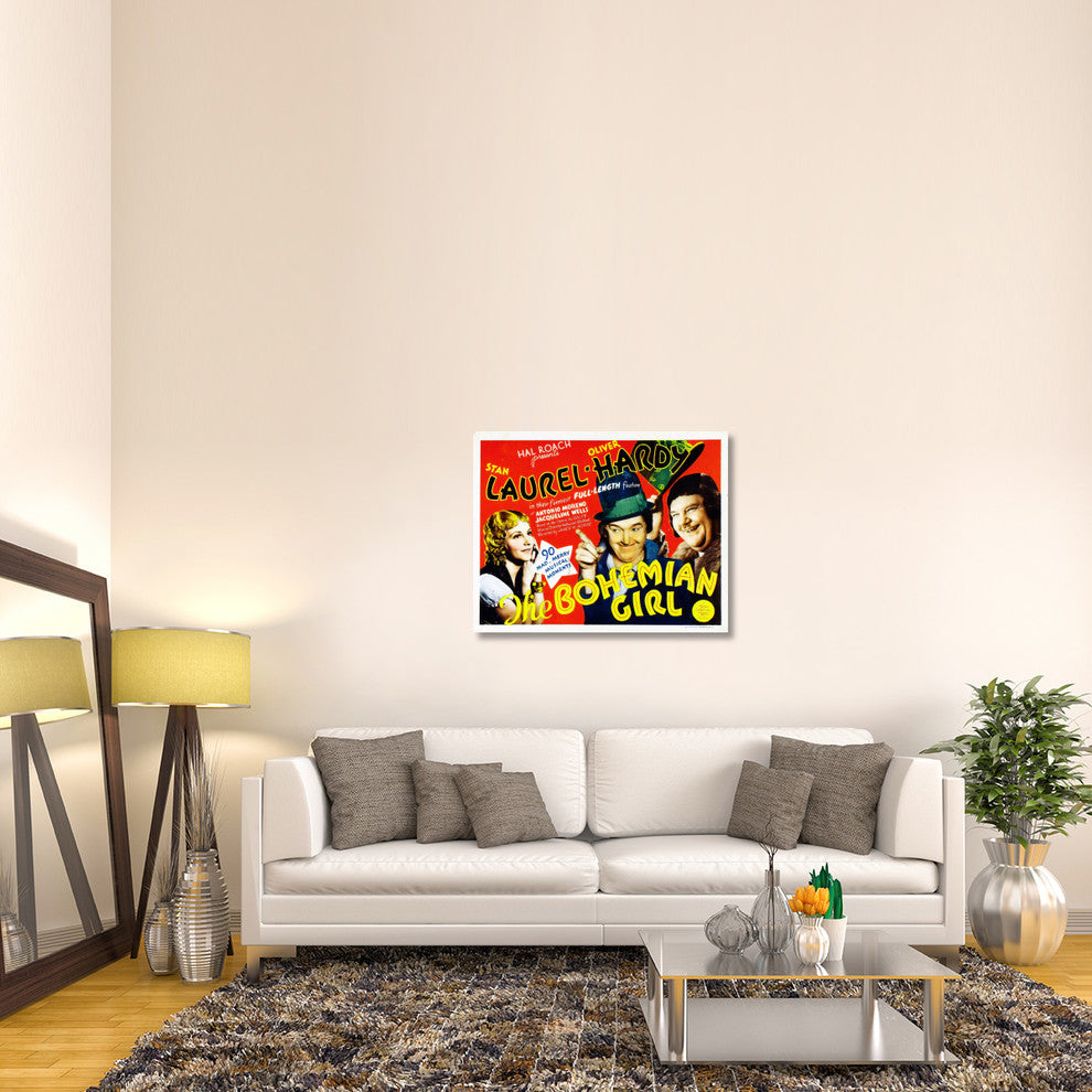 "Laurel & Hardy - Bohemian Girl, 1936" Canvas by Hollywood Photo Archive, 40x32"