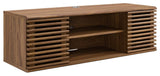 Render 46" Wall-Mount Media Console TV Stand, Walnut
