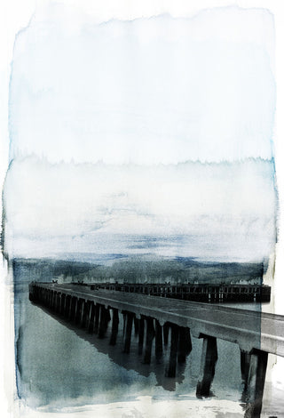"Wharf" Fine Art Canvas Print, 16"x24"