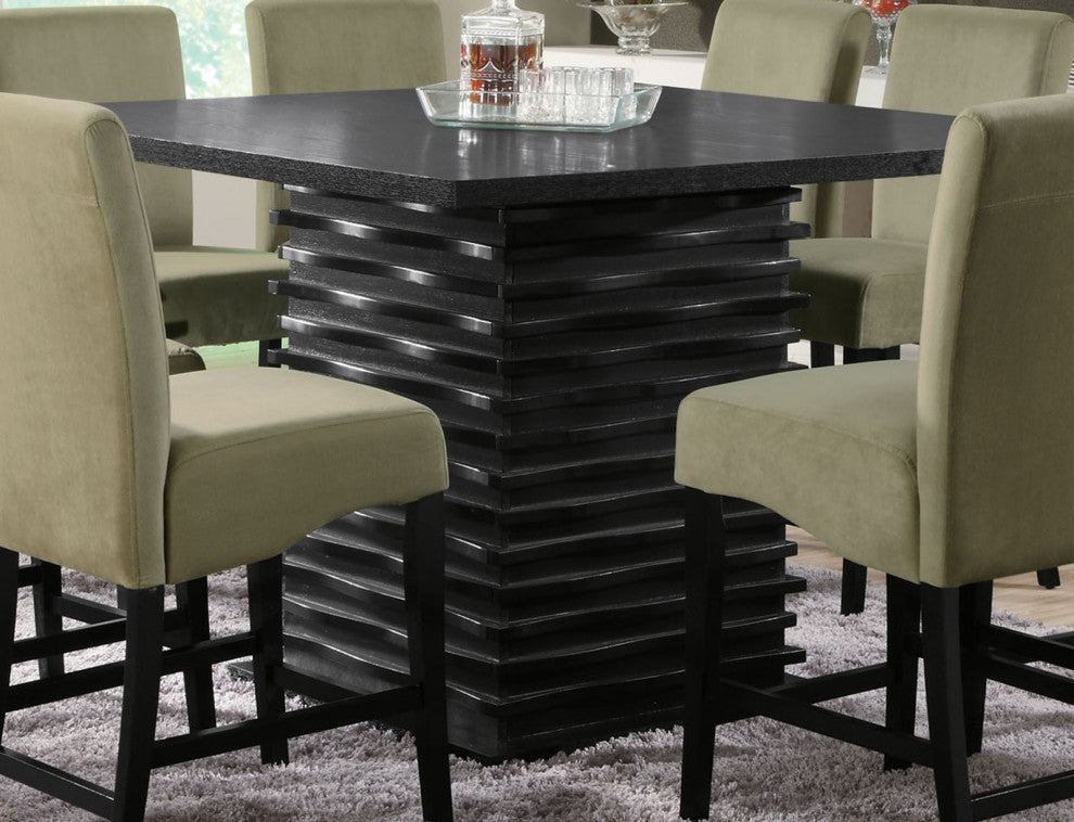 Coaster Stanton Counter Height Table in Black