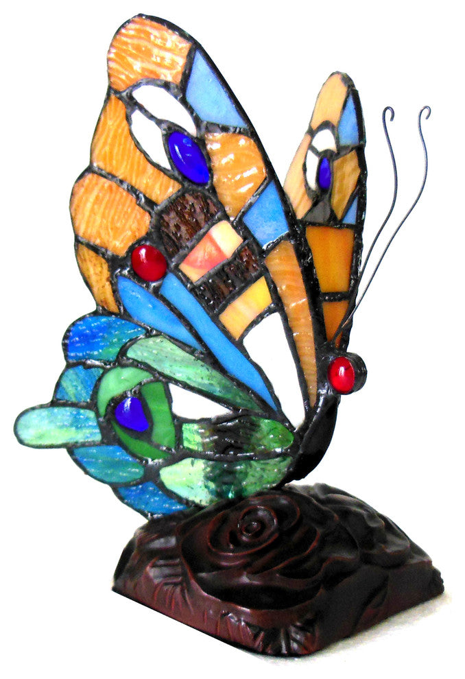Kacy 4  1-Light Butterfly Accent Table Lamp 9"
