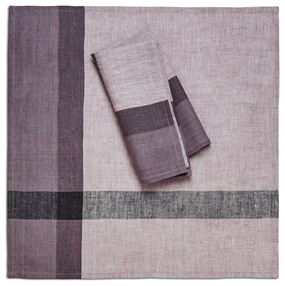 Fig Flax Linen Napkin Set of 2