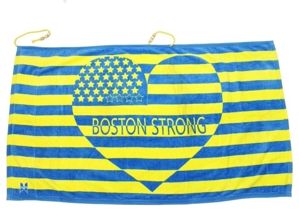 Boston Strong Beach Towel, Four Star