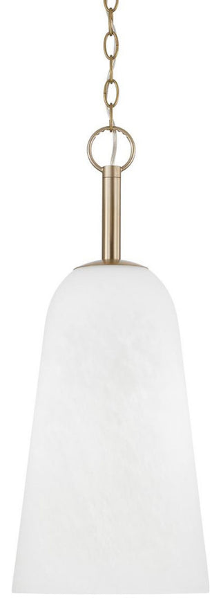 Capital Lighting 356911 Romy 10"W Pendant - Matte Brass