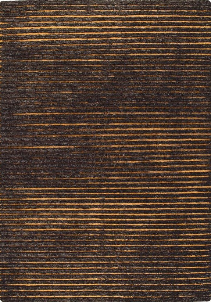Hand Woven Grey New Zealand Wool Area Rug
