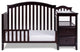 Kali 4-in-1 Convertible Crib, Espresso, With Changer (2 Drawers)