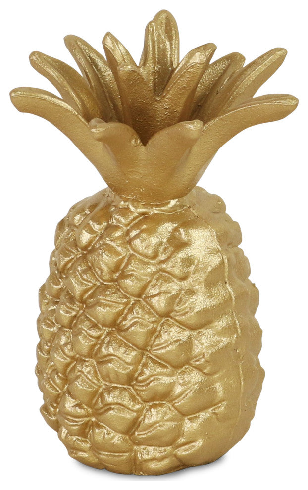 Gold Cast Iron Pineapple