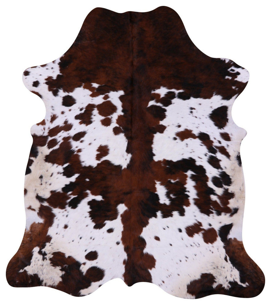Natural Cowhide Rug 7' 4" X 6' 7" C2303