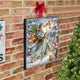 Saint Nicholas Wooden Wall Art, Large 24x18