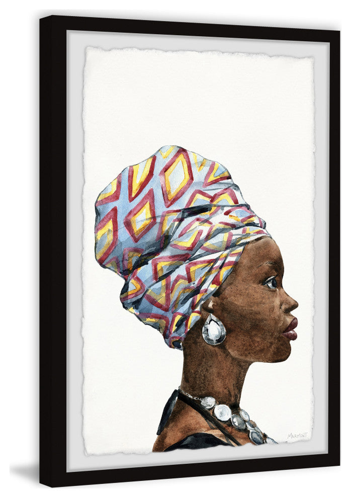 "Aziza" Framed Painting Print, 20x30