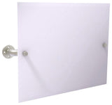 Pipeline Landscape Wall Mounted Tilt Mirror, Satin Nickel