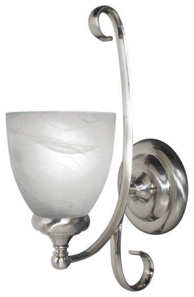 Kenshaw Wall Sconce, Satin Nickel
