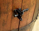 Shooter's Barrel Bar 7 Bottle Wine Hutch