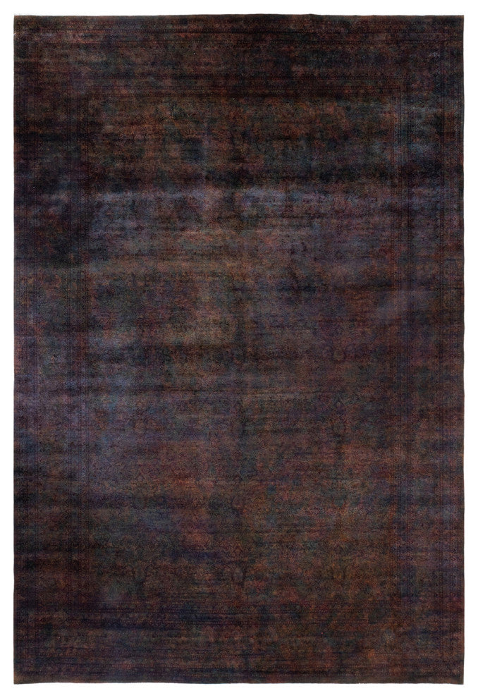 Fine Vibrance, One-of-a-Kind Handmade Area Rug Brown, 18'9"x12'5"